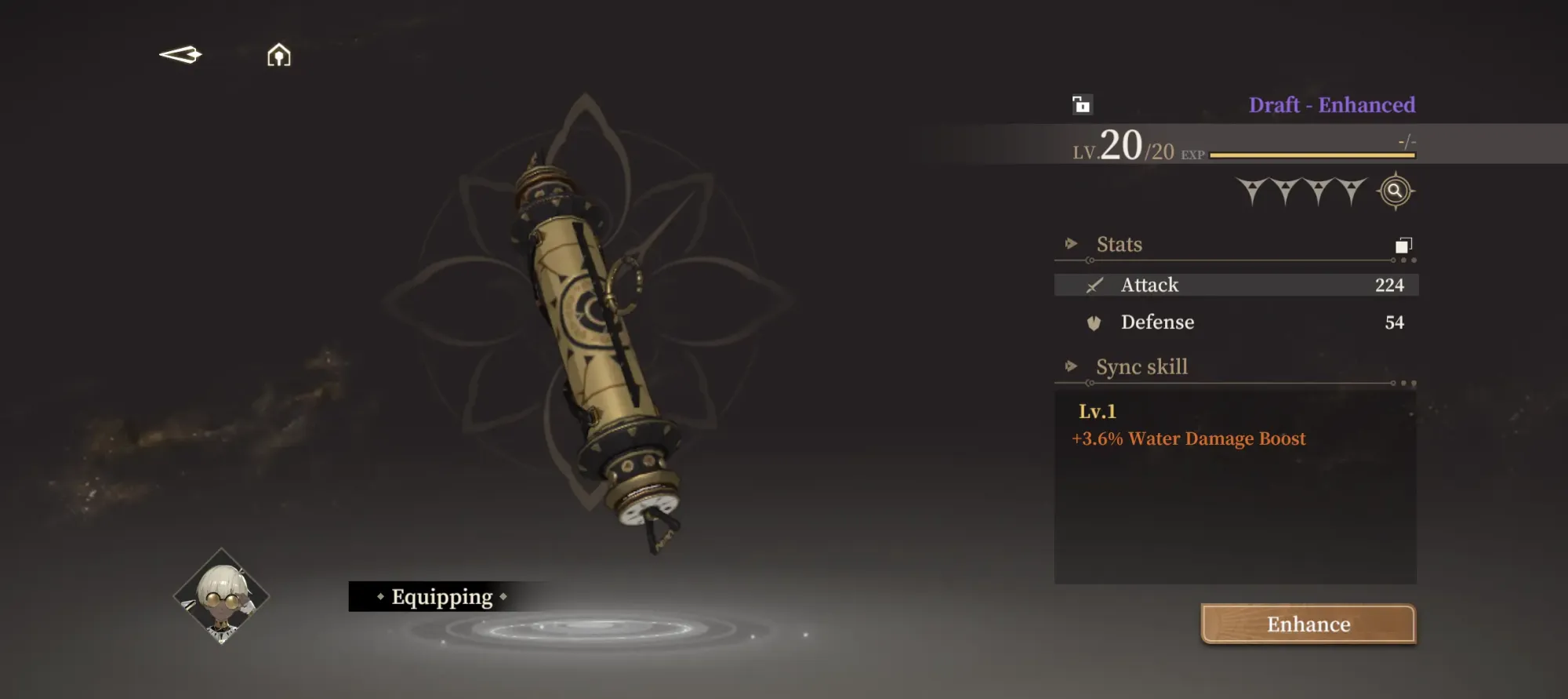 Enki's weapon