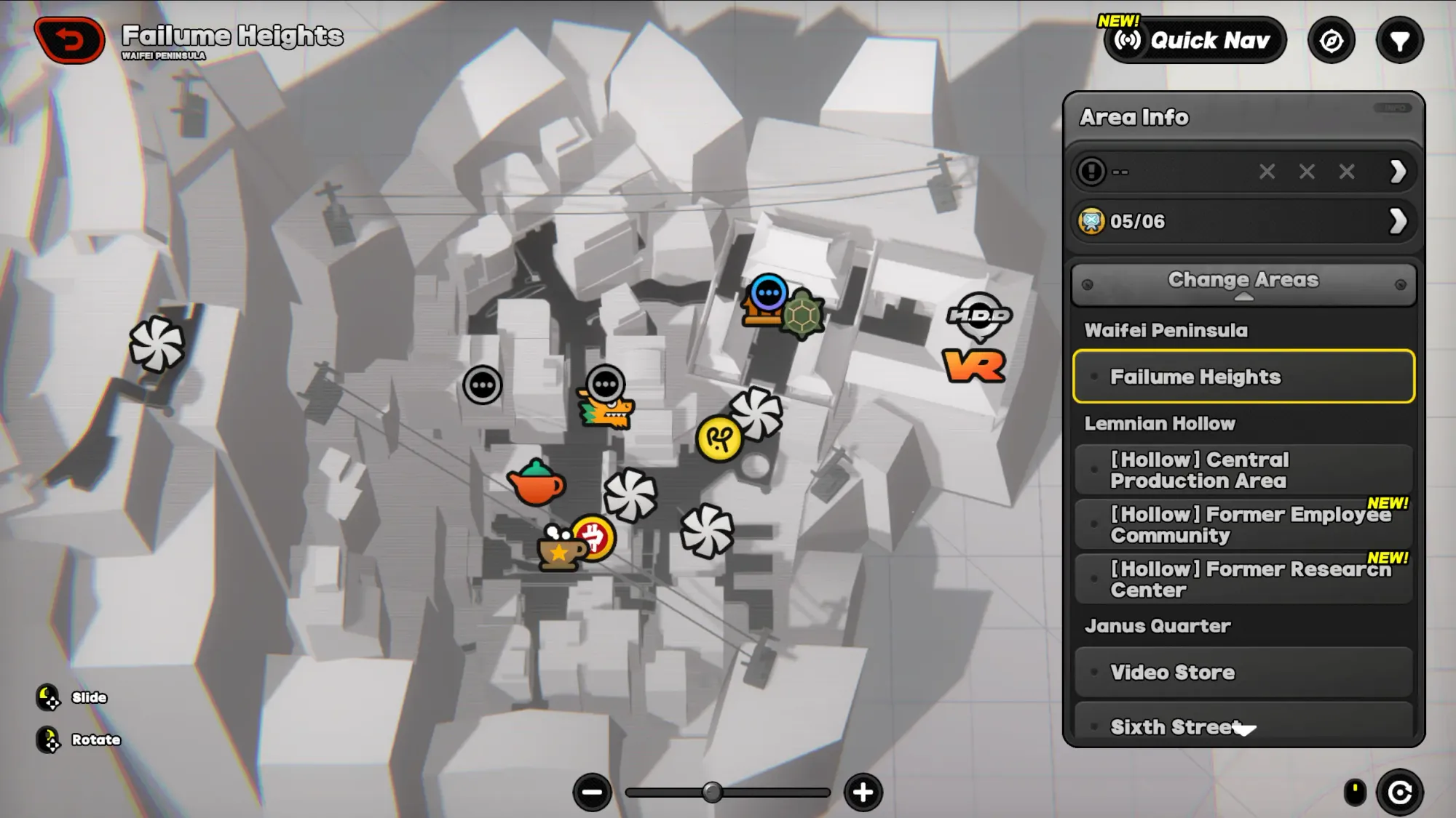 The nwe map in ZZZ